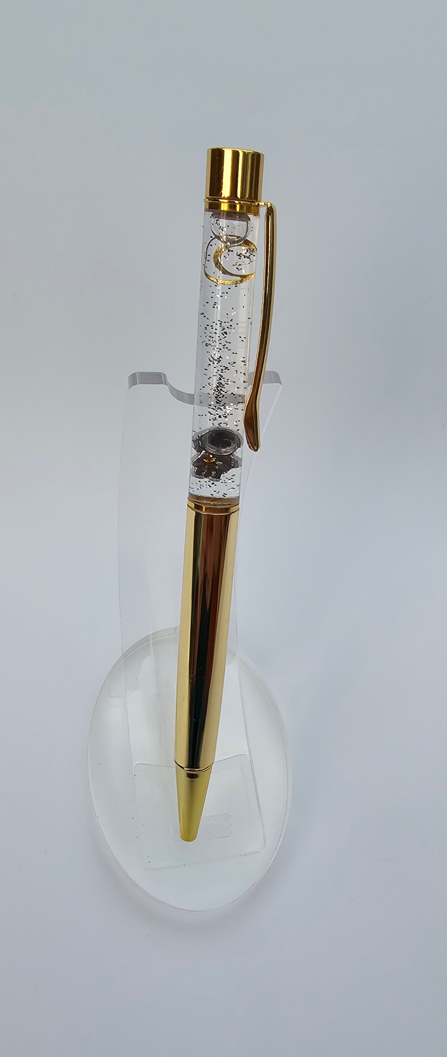 Gold Astronaut and Moon Sensory/Fidget Pen