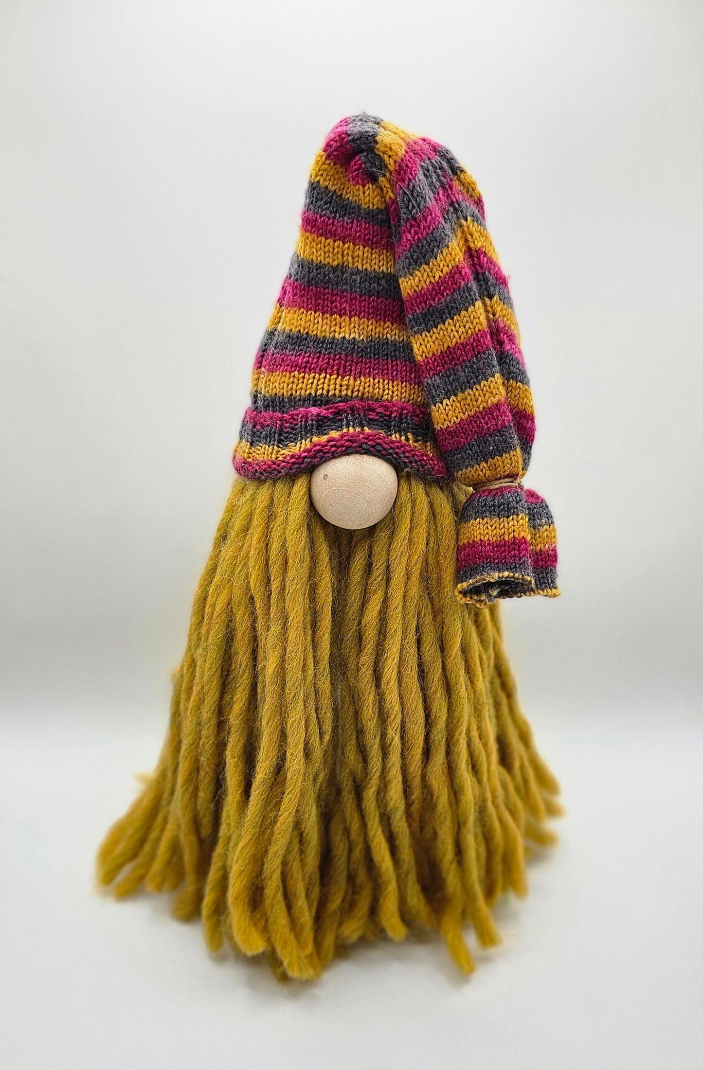 Large Mustard Hat Gnome