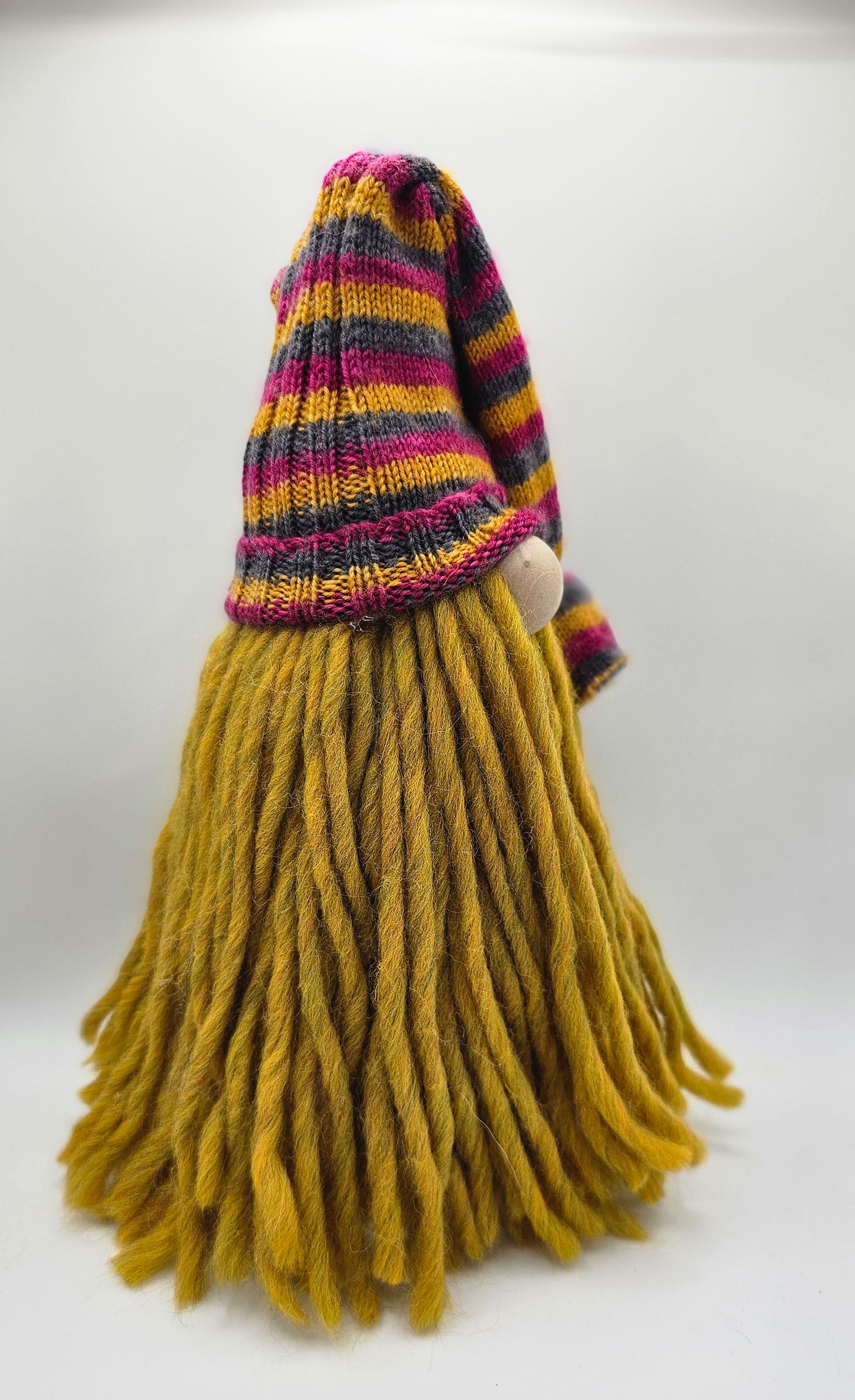 Large Mustard Hat Gnome