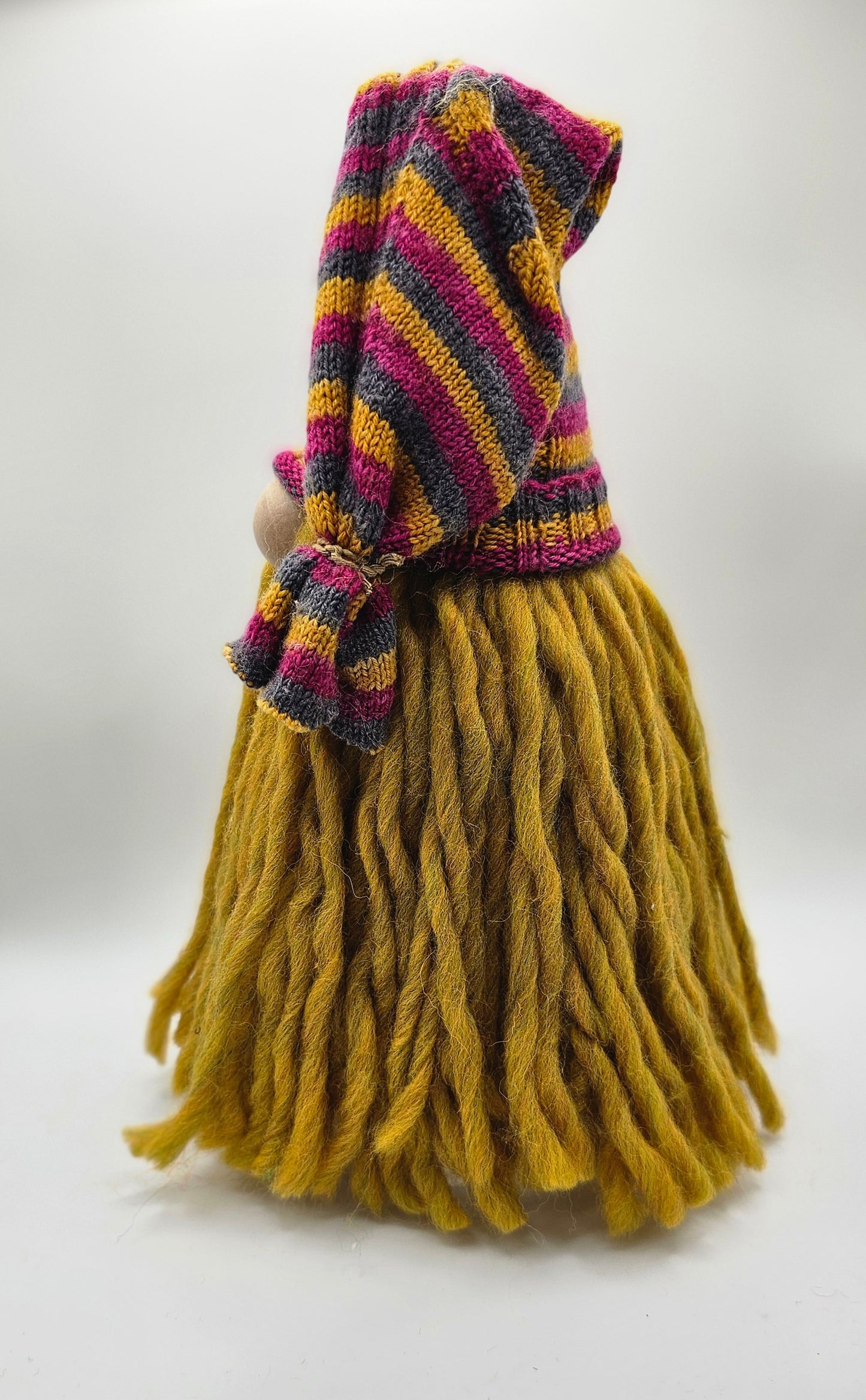 Large Mustard Hat Gnome
