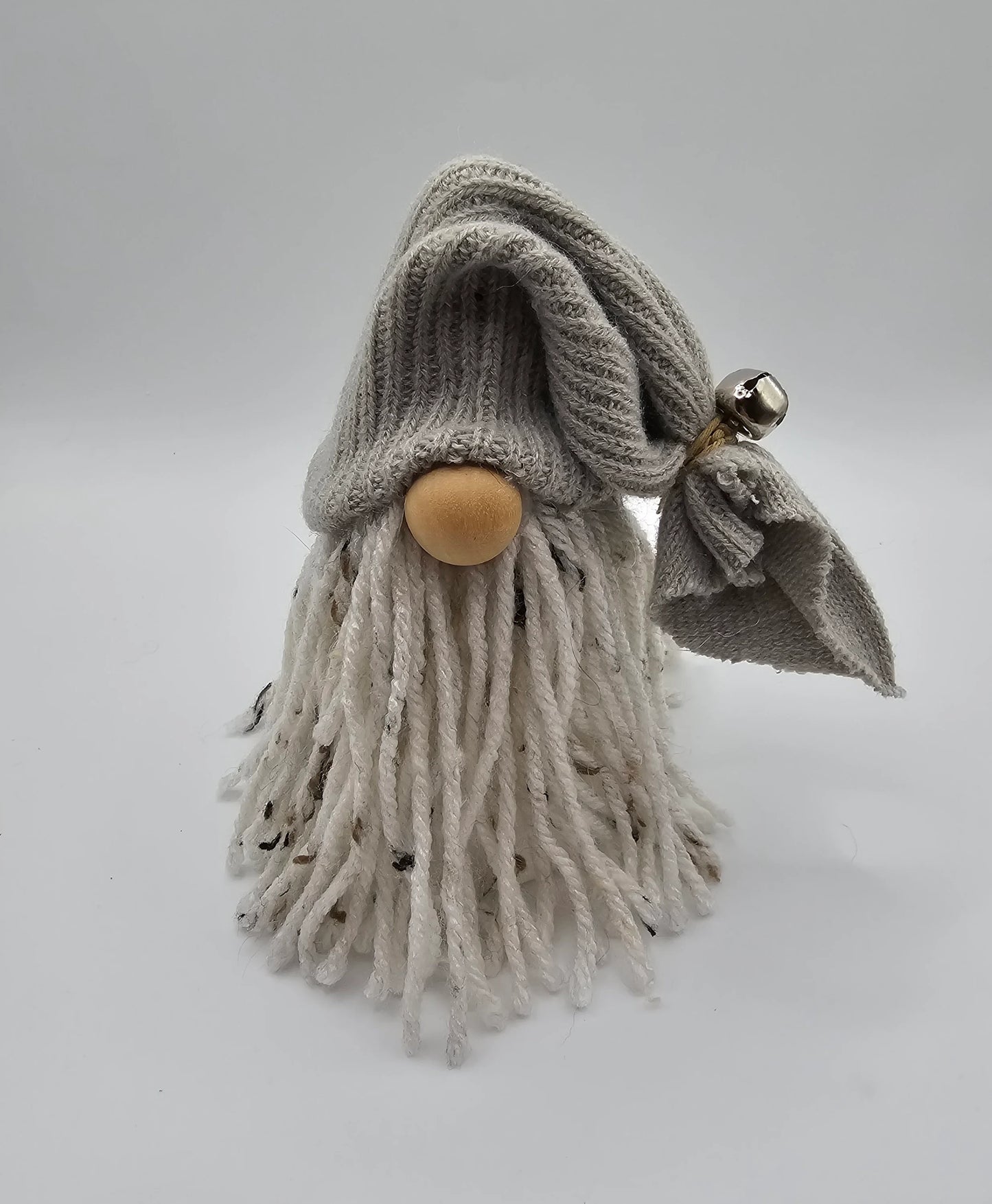 Mini Beige Speckled Gnome