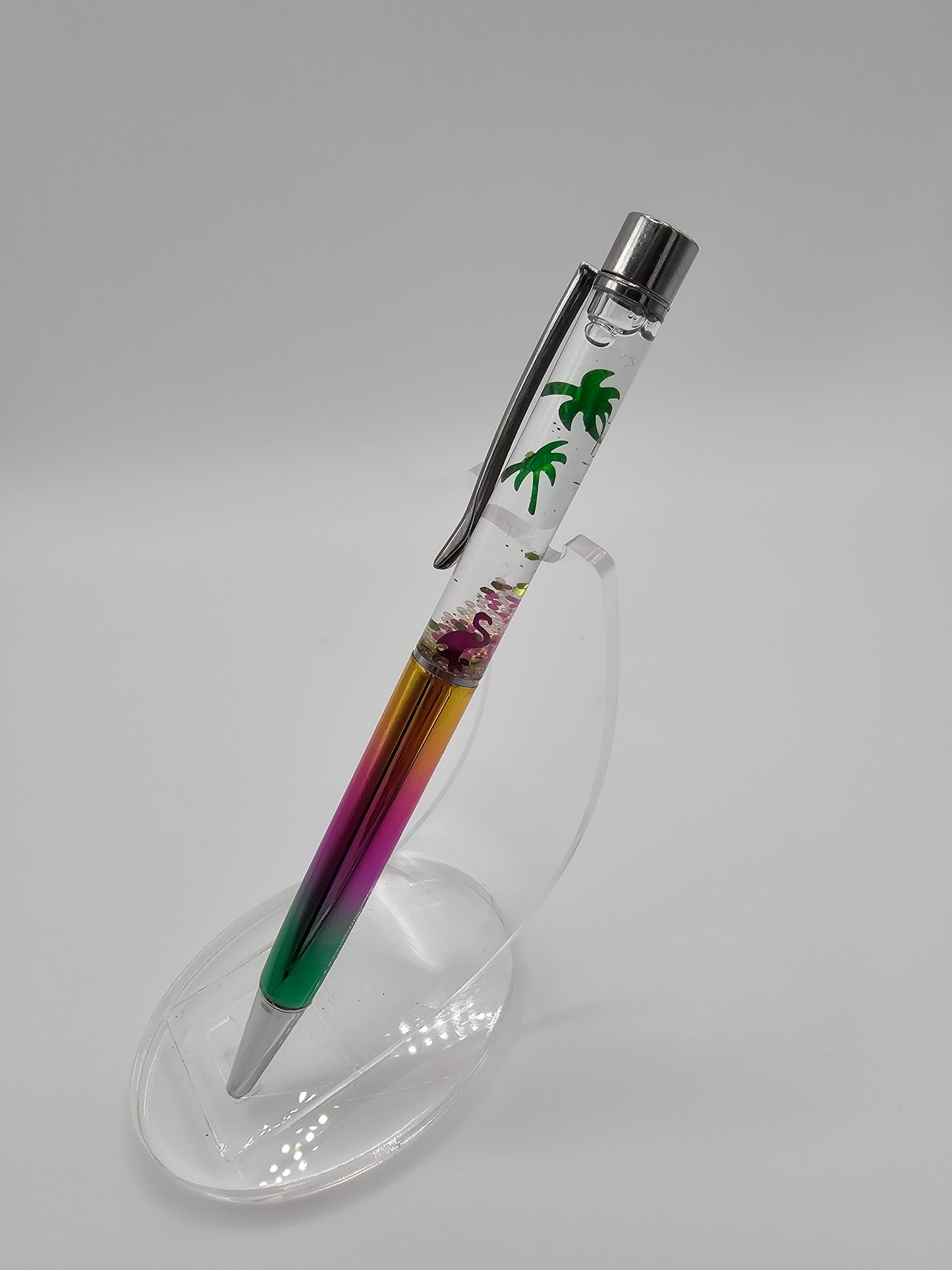 Palm Tree Flamingo Sensory/Fidget Pen